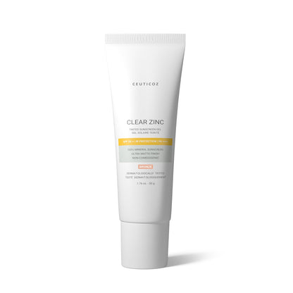 Clear Zinc Tinted Sunscreen Gel