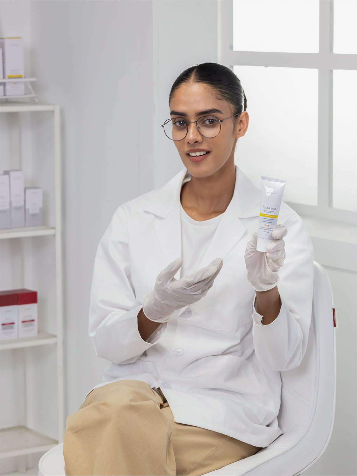 Clear Zinc Tinted Sunscreen Gel