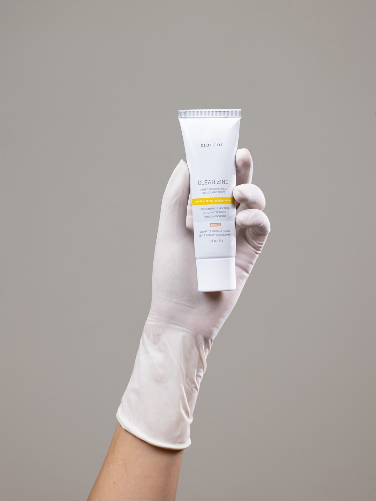 Clear Zinc Tinted Sunscreen Gel
