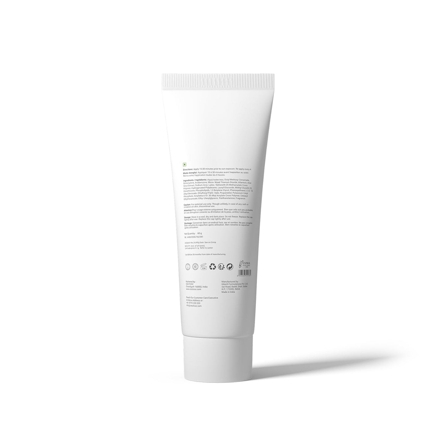 Uvicoz Aqua Gel Sunscreen 