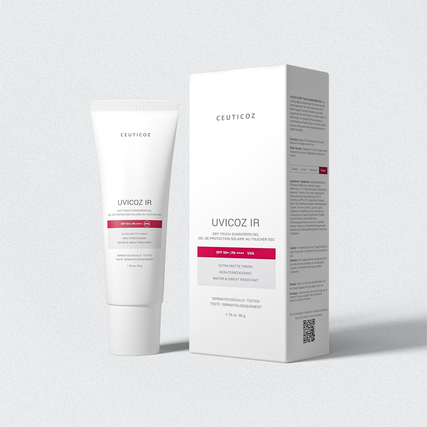 Uvicoz IR Dry Touch Sunscreen Gel